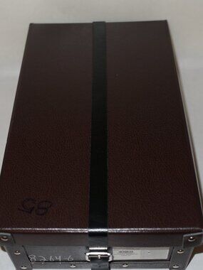 Alaïa Original Designer Shoe Box Brown Trunk Style w/ Buckle